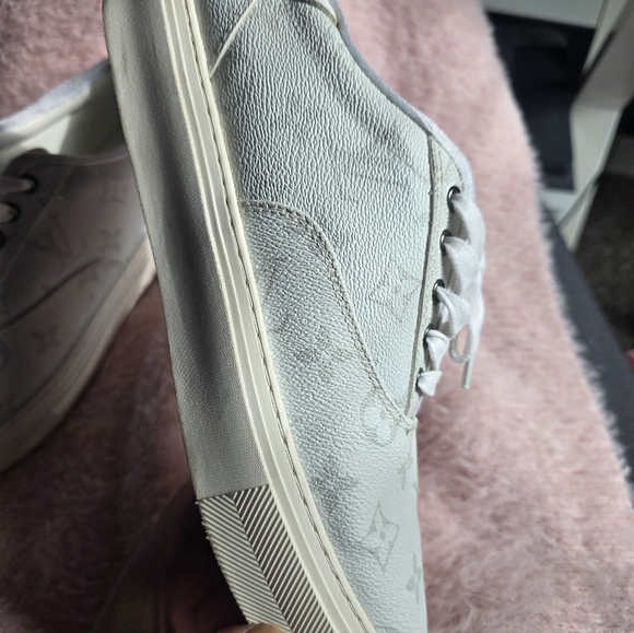 Louis Vuitton ALIKE Men's Grey and White Trainers SIZE 41 - Picture 13 of 16